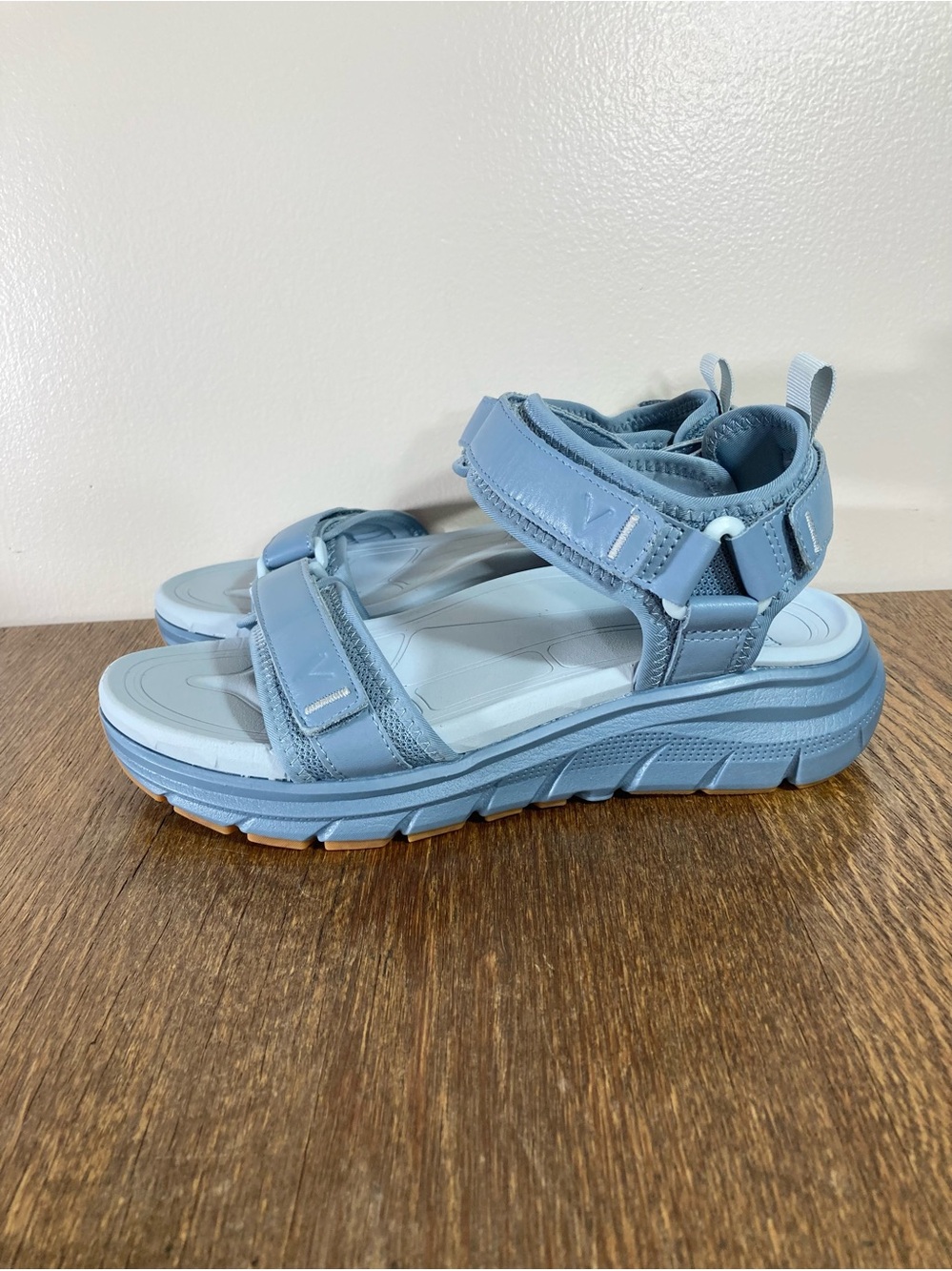 New Vionic Walk Max Wanderer Sandal Women’s Size 6.5 Vintage Blue Haze - Picture 2 of 8